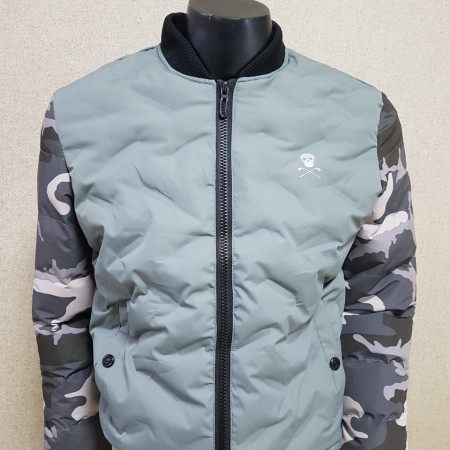 마크 남성 밀리터리 패딩 점퍼